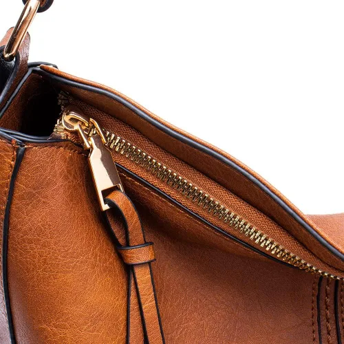 Vista 6 de Merlybell Bolso Hobo para mujer, bolso bandolera grande para mujer