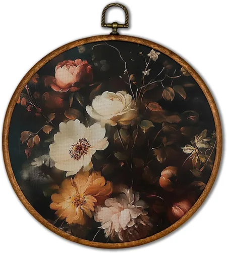 Vista 19 de KSDUT Arte de Pared con Pájaros - Chinoiserie Neutral Arte de Pared Moderno de Mediados de Siglo Marco de Lienzo Colgante Impresiones, Paisaje