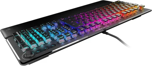Vista 6 de Turtle Beach Vulcan II - Teclado para juegos de PC de tamaño completo, interruptores mecánicos Titan II, teclas iluminadas RGB personalizables