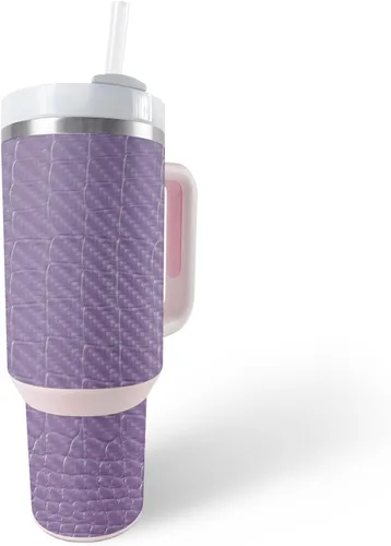 Vista 10 de MightySkins Skin - Vaso de vinilo compatible con Stanley The Quencher H2.0 FlowState de 40 onzas – Puppy Fall Funda protectora de vinilo duradera