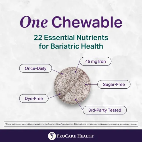 Vista 4 de ProCare Health Multivitamínico bariátrico una vez al día