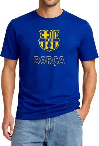 Vista 11 de Icon Sports Officially Licensed FC Barcelona Cotton T-Shirt - Unisex Adult