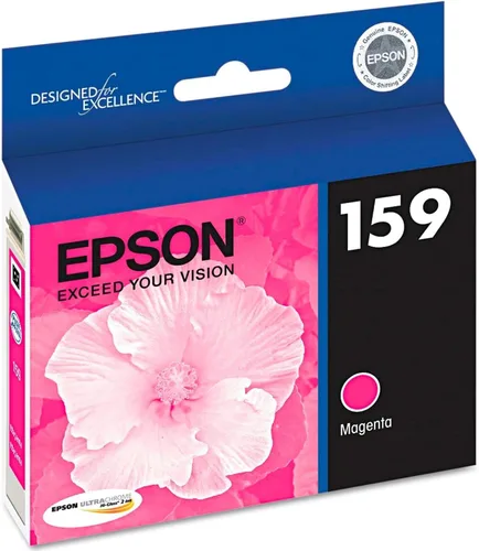 Vista 2 de Epson UltraChrome Hi-Gloss 159 -Cartucho de inyección de tinta (Magenta) (T159320)