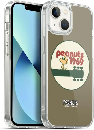 Vista 165 de Head Case Designs Funda de gel suave con licencia oficial de Peanuts Freak Flag Fly Woodstock 50th compatible con Apple iPhone 7 Plus/iPhone 8 Plus