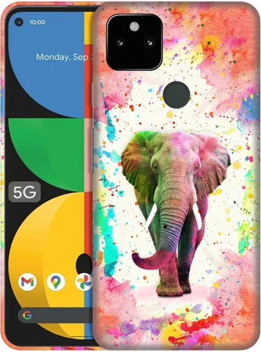 Vista 18 de GlamCase for Google Pixel 5a 5G, Pixel 5a Case - Basketball On Fire Printed Cute Slim Fit Hard Plastic Protective Designer Back Phone Case/Cover for