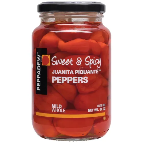 Vista 3 de Peppadew Piquant Mild - Gomosos Pimientos Dulces y Picantes 400g - Paquete de 2