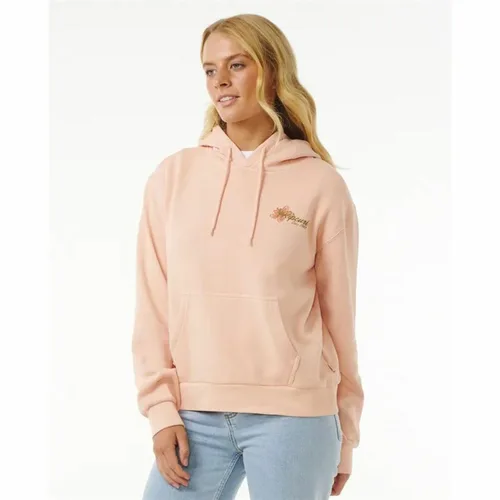 Vista 4 de Sudadera con Capucha Mujer Rip Curl Wild Bloom Amarillo