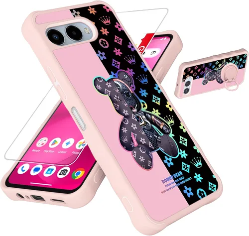 Vista 27 de jioeuinly Funda para Tecno Spark Go 2025 Compatible con Tecno Spark Go 1 / GO 1S / Pop 9 4G Funda de Teléfono Cubierta