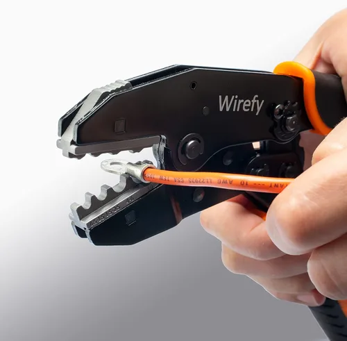 Vista 2 de Wirefy Crimping Die for Non-Insulated Terminals - 20-8 AWG