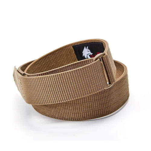 Vista 2 de WOLF TACTICAL Heavy Duty Simple EDC Belt - Stiffened 2-Ply 1.5” Nylon Gun Belt for Concealed Carry, Holsters, Pouches