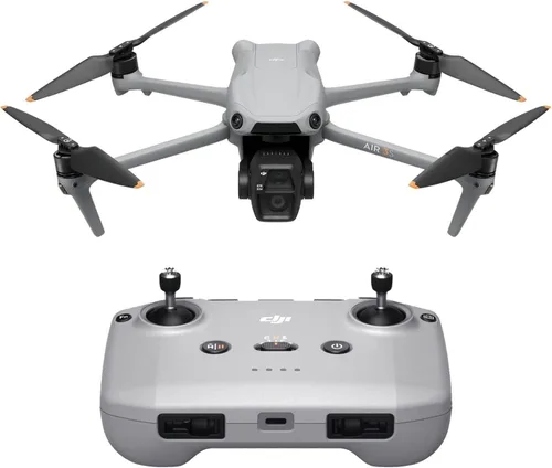 Vista 10 de DJI Air 3S Combo Fly More (control remoto RC 2 con pantalla), dron con cámara CMOS de 1" de gran angular y teleobjetivo medio para adultos