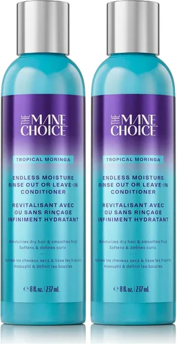 Vista 8 de The Mane Choice Tropical Moringa Sweet Oil & Honey Endless Moisture - Acondicionador para enjuagar o sin enjuague, desenreda, suaviza y nutre