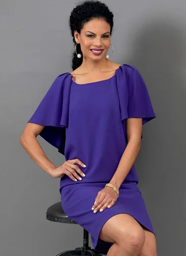 Vista 5 de Butterick Patterns - Patrones de costura para vestido de manga larga y corta 40 a 157in color blanco
