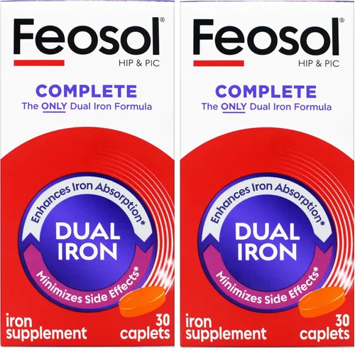 Vista 5 de Feosol Comprimidos de hierro Bifera Complete 30 ea por Feosol