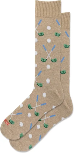 Vista 28 de Hot Sox Calcetines deportivos y atléticos divertidos para hombre, paquete de 1 par, regalos de moda novedosos y divertidos Por encima del par
