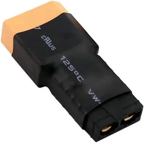 Vista 2 de Adaptador de conector de batería RC LiPo de 2 pares compatible con T/R Plug Batería a XT90 Macho Hembra Conectores ESC Cargador