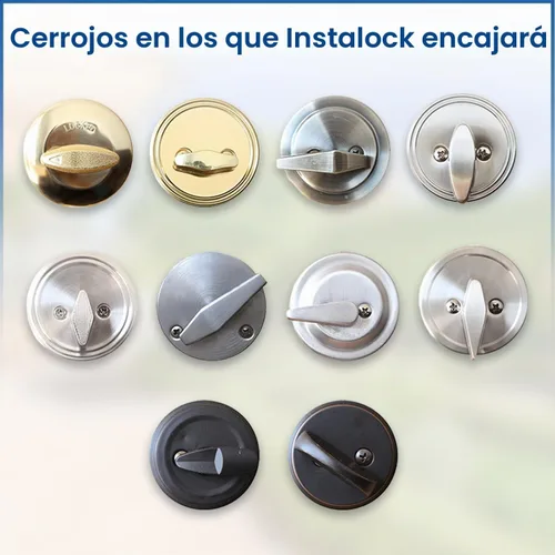 Vista 4 de Cerradura de puerta remota inteligente para cerrojo existente, se instala en 30 segundos, disfruta de una entrada automática sin llave