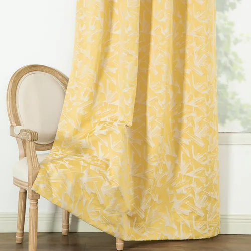 Vista 12 de VOGOL - Cortinas Boho, cortinas de ventana con aislamiento térmico y ojales para dormitorio y sala de estar, juego de 2 paneles, 52 x 63 pulgadas