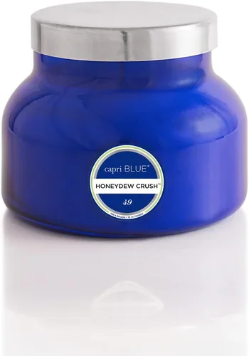 Vista 15 de Velas de tarro de firma Capri Blue - Mezcla de cera de soja de larga duración - Velas de lujo con aroma tropical - Viene en tarro de vidrio