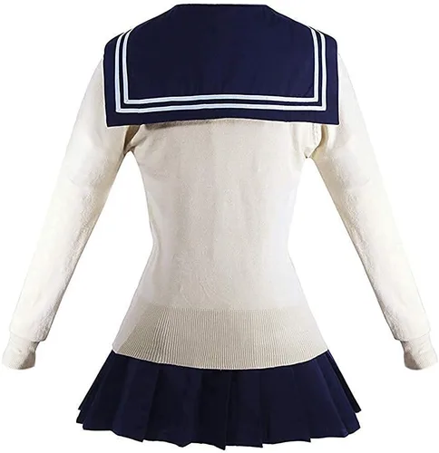 Vista 3 de Cosplay Life My Hero Academia Himiko Toga Villano Cosplay Disfraz Boku No Hero Academia Anime Personaje Merch Unisex Adulto