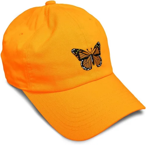 Vista 57 de Gorra de béisbol suave con diseño de mariposa monarca, con insectos, bordado de mariposa, de algodón, para hombres y mujeres
