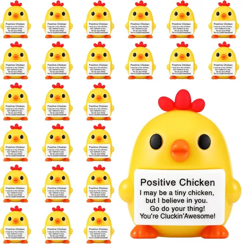 Vista 59 de Gejoy 25 piezas de mini figuras de pato, coloridos regalos motivacionales positivos, decoraciones inspiradoras de animales para graduación