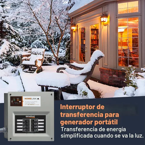 Vista 2 de Generac HomeLink - Interruptor de transferencia manual para generador