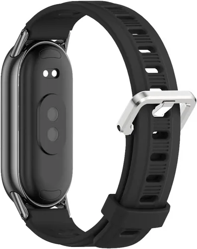 Vista 8 de Correa para Mi Band 10/9/8, pulsera de repuesto para Xiaomi Smart Band 10 Silicona Sport Watch Band 10