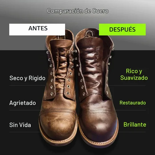 Vista 3 de Griffin - Aceite de visón para cuero, acondicionador de botas y suavizante