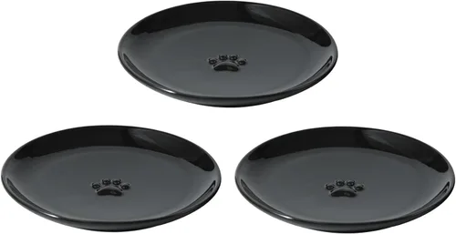 Vista 19 de Havniva Cuencos elevados para gatos, juego de cuencos de comida y agua para Blanco