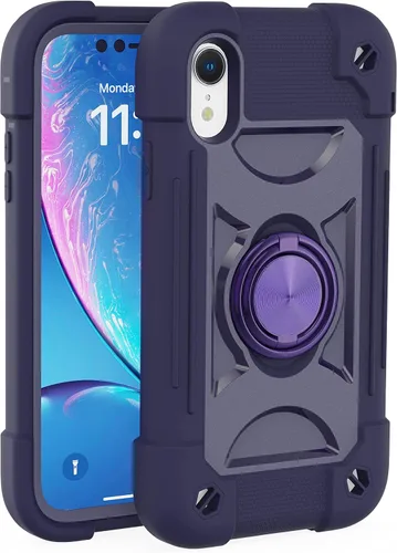 Vista 24 de MARKILL Compatible con iPhone Se3/iPhone Se2, Funda para iPhone 6/6S, Funda para iPhone 7/iPhone 8 de 4.7 Pulgadas con Soporte Anular, Funda
