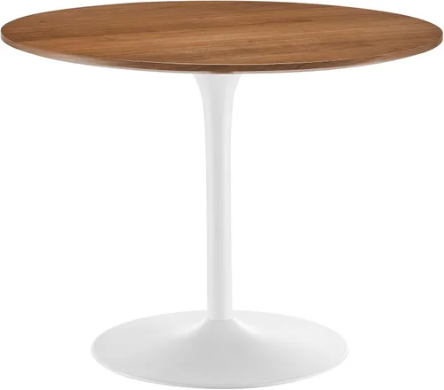 Vista 12 de Modway EEI-6313-WAL-BLK Pursuit - Mesa de comedor de 40 pulgadas, color negro nogal
