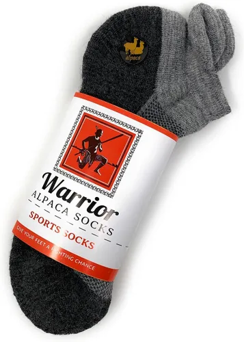 Vista 8 de Warrior Alpaca Socks - Calcetines deportivos unisex de alto rendimiento