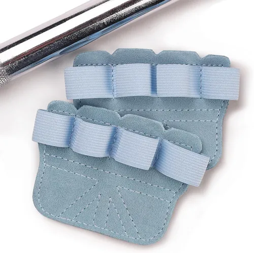 Vista 12 de SUJAYU Guantes de cuero para levantamiento de pesas, guantes de levantamiento de pesas para hombres y mujeres, guantes de gimnasio
