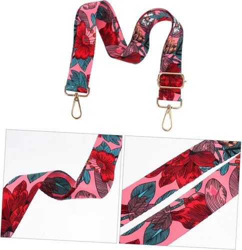 Vista 3 de EXCEART 7 pcs Backpack Straps Hip Belt for Backpack Cross Body Bag Strap Adjustable Bag Strap Canvas Crossbody Strap Vintage Purse Strap Long