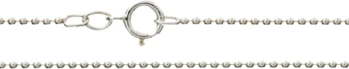 Vista 7 de Collar personalizado de plata de ley con corazón caprichoso. Personaliza un dije redondo. Elección de cadena de plata de ley. Regalo perfecto