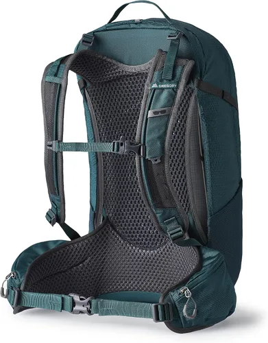 Vista 2 de Gregory Juno 30L Mochila de hidratación para mujer, talla única, verde Azul (Laguna Blue)