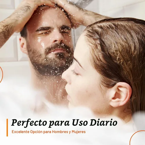 Vista 7 de Herbishh Juego de champú y acondicionador de aceite de argán, fórmula de limpieza profunda para cabello seco y encrespado, ayuda a nutrir el cabello