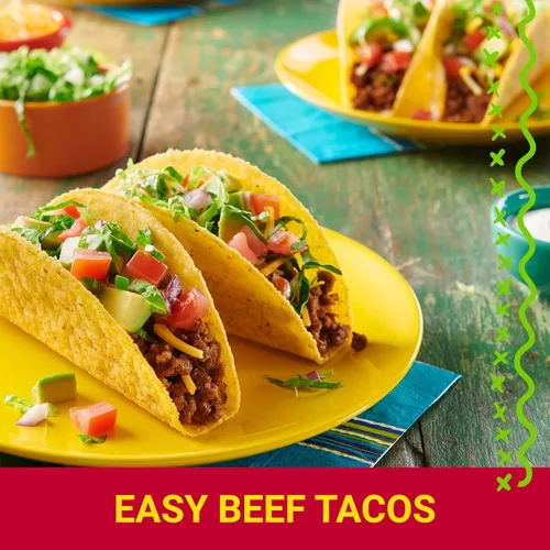 Vista 5 de Old El Paso Stand 'N Stuff Taco Shells, sin gluten, tamaño familiar, 20