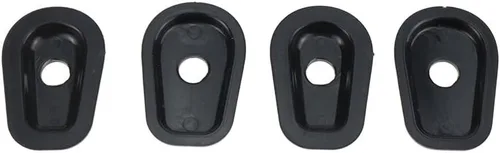 Vista 4 de Adaptador espaciador de intermitente de motocicleta negro compatible con Z650 Z900 Z1000 Z 250 300 800 S SX ER 6N 6F NINJA 250 300 400 650r 1000