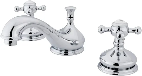 Vista 9 de Kingston Brass KS1167BX - Grifo de baño extendido de 8 pulgadas, latón cepillado