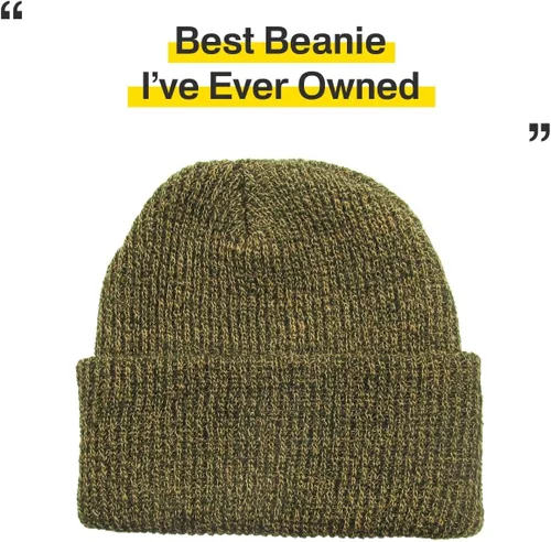 Vista 72 de KBETHOS Cómoda colección de gorros suaves y holgados de algodón de punto acrílico para invierno, cálido sombrero de esquí holgado unisex varios