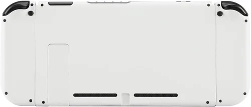 Vista 8 de eXtremeRate - Placa trasera para Nintendo Switch Console, NS Joycon con carcasa de mando de mano con botones de juego completo, carcasa de repuesto