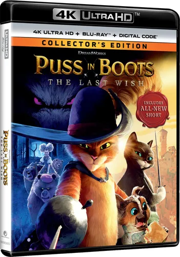 Vista 2 de Puss in Boots: The Last Wish - Collector's Edition 4K Ultra HD + Blu-ray + Digital [4K UHD]