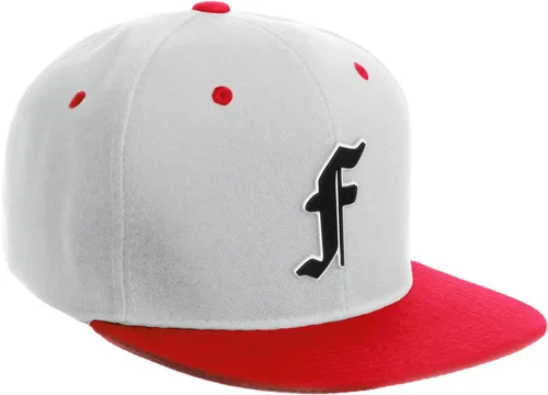 Vista 1510 de Daxton Gorra clásica con visera de billete plano con letras del alfabeto inglés antiguo de la A a la Z