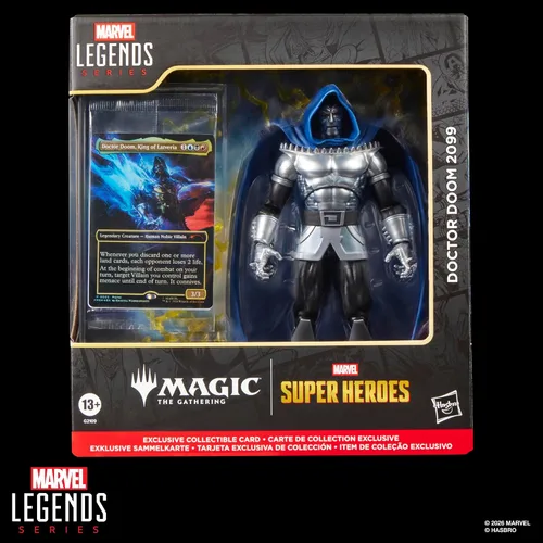 Vista 10 de Marvel Legends Series Magic: The Gathering Doctor Doom 2099