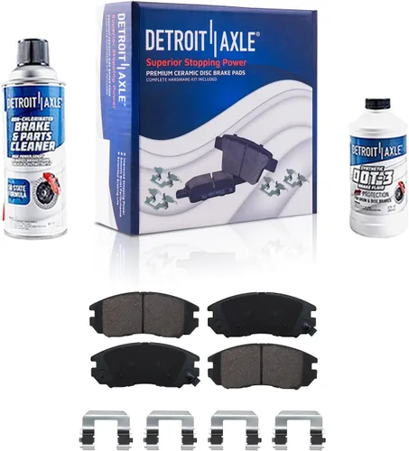 Vista 37 de Detroit Axle - Pastillas de freno para Avalanche Express Suburban Savana Yukon XL 1500 Chevy Tahoe GMC Cadillac Escalade, Pastillas de freno