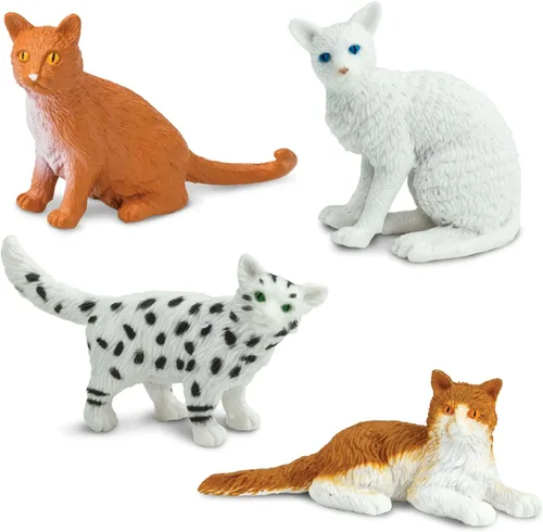 Vista 5 de Safari Ltd. Figurines de gatos domésticos, Toob, 11