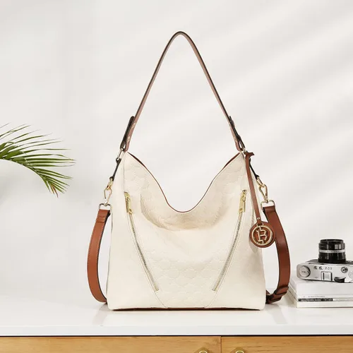 Vista 7 de BOSTANTEN Bolso de cuero para mujer, diseño de bolsos de hombro, Hobo