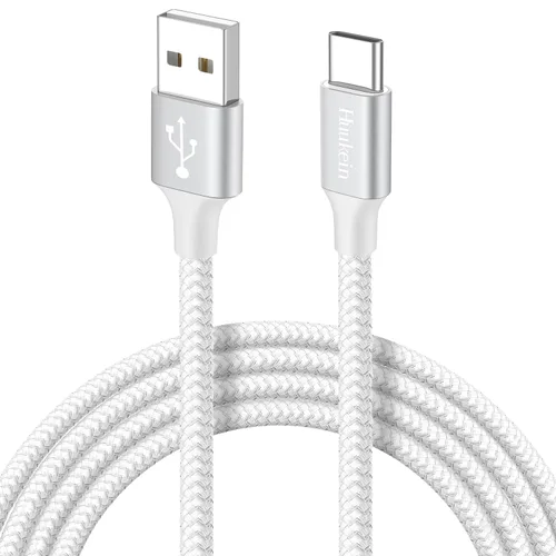 Vista 13 de Cable USB C de 10 pies, largo USB A a USB C de carga rápida, cable de carga Negro trenzado para iPhone 17 Air 16 15 Pro Max Plus, para Samsung